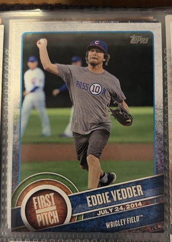 2015 topps first pitch eddie - 2015,
